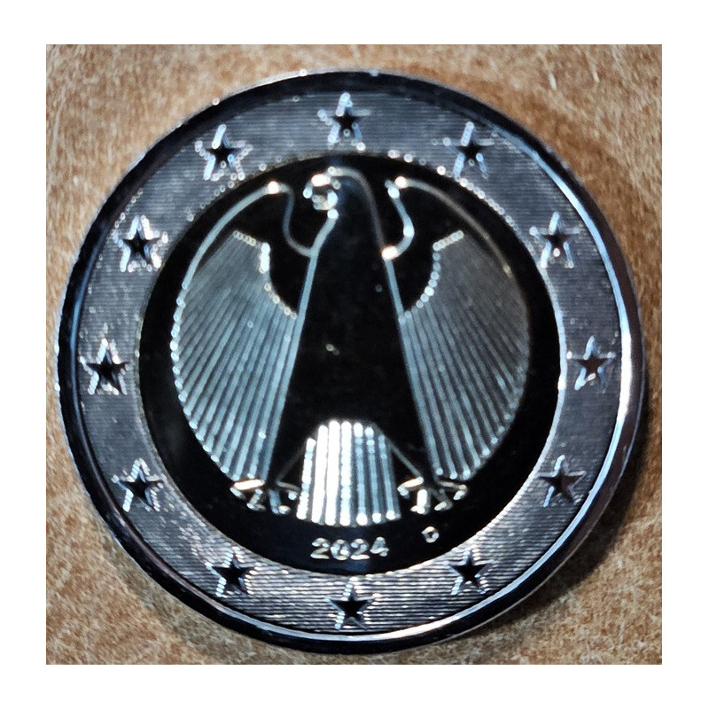 Euromince mince 2 Euro Nemecko 2024 \\"D\\" (UNC)