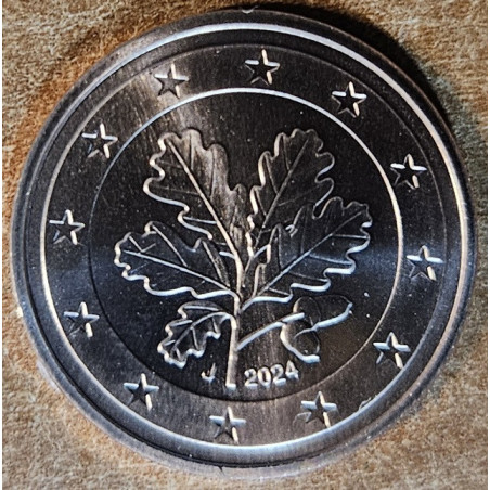 Euromince mince 2 cent Nemecko 2024 \\"J\\" (UNC)