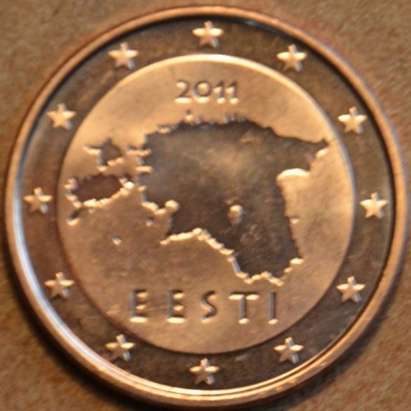 Euromince mince 1 cent Estónsko 2011 (UNC)
