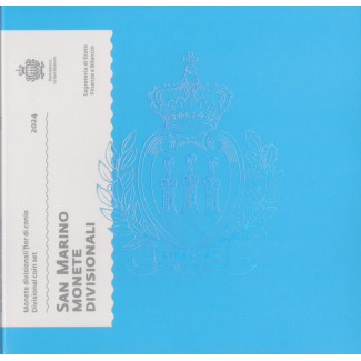 San Marino 2024 - 8 részes forgalmi sor (BU)