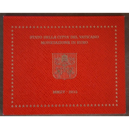 Euromince mince Krabica od oficiálnej BU sady Vatikán 2015