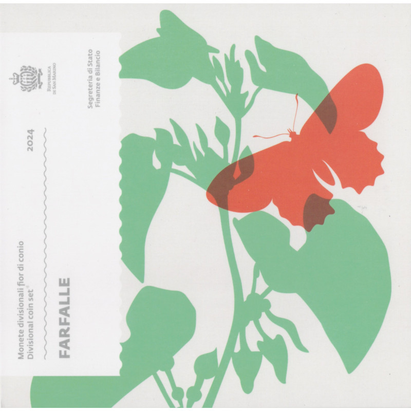 San Marino 2024 - 9 részes forgalmi sor (BU)