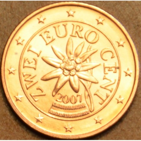 euroerme érme 2 cent Ausztria 2007 (UNC)