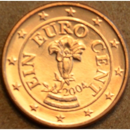 euroerme érme 1 cent Ausztria 2004 (UNC)