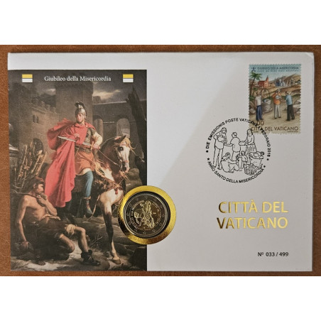 2 Euro Vatikán 2016 - Svätý rok milosrdenstva (UNC)