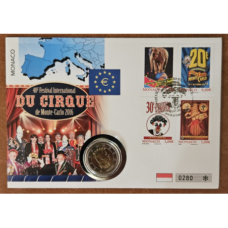 2 Euro Monaco 2016 - Circus UNC)