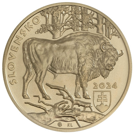 5 Euro Slovakia 2024 -  European bison (UNC)