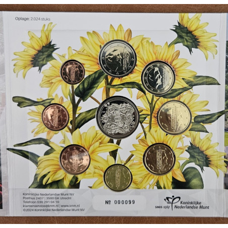 Netherlands 2024 - set of 8 coins MH17 (BU)