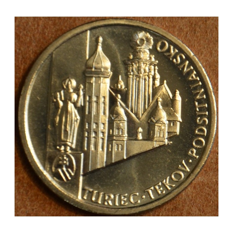 euroerme érme Zseton - Szlovák régiók Turiec-Tekov-Podsitniansko