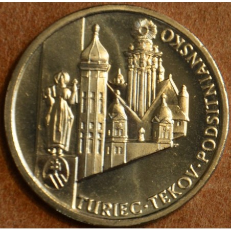 euroerme érme Zseton - Szlovák régiók Turiec-Tekov-Podsitniansko