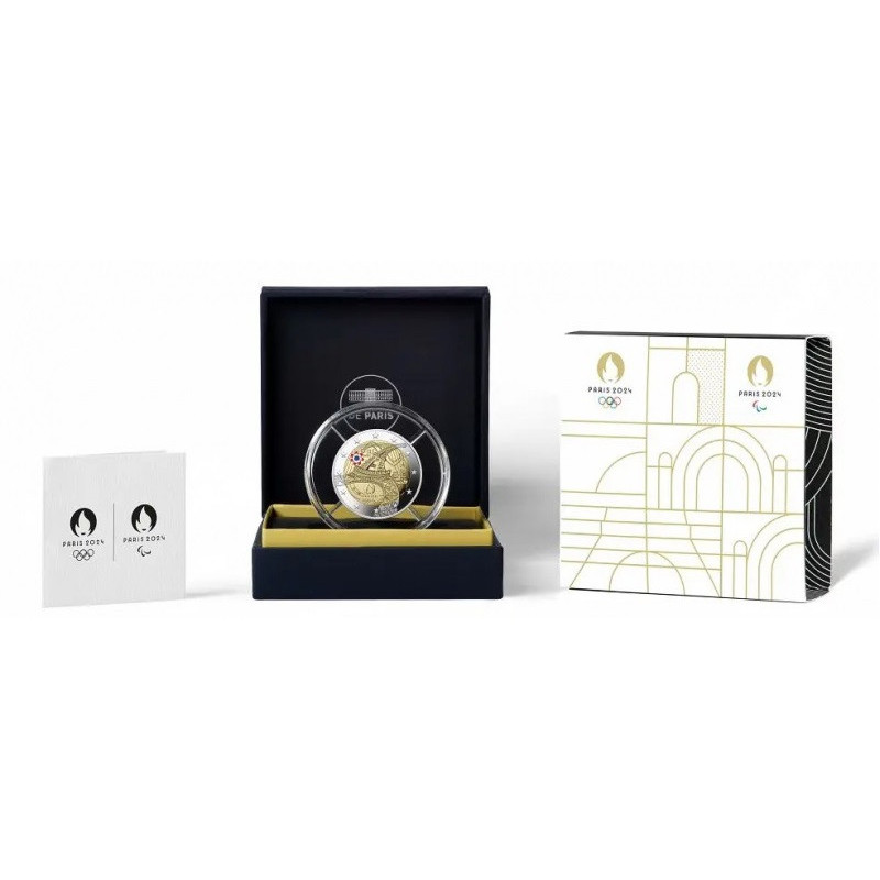 2 Euro France 2024 - Olympic and Paralympic Summer Games (Proof)