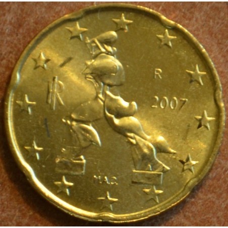 eurocoin eurocoins 20 cent Italy 2007 (UNC)