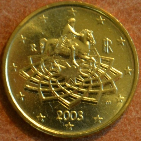 eurocoin eurocoins 50 cent Italy 2003 (UNC)