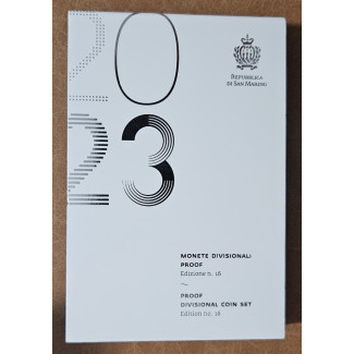 Euromince mince San Marino 2023 sada 10 mincí (Proof)