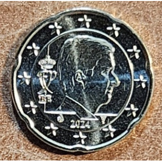 Euromince mince 20 cent Belgicko 2024 - Kráľ Filip (UNC)