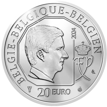 20 Euro Belgium 2024 - Olimpiai csapat (Proof)
