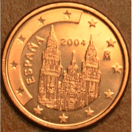 euroerme érme 1 cent Spanyolország 2004 (UNC)