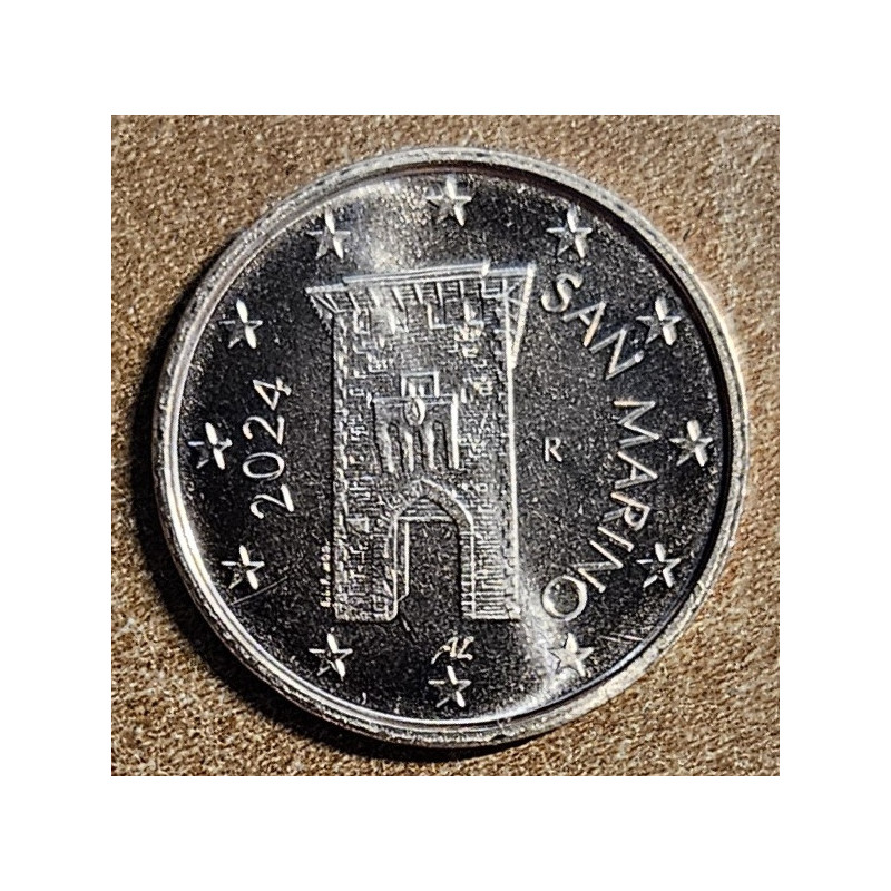 Euromince mince 2 cent San Marino 2024 - Nový design (UNC)