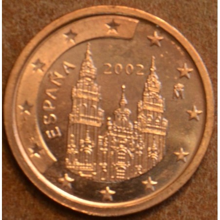 euroerme érme 2 cent Spanyolország 2002 (UNC)