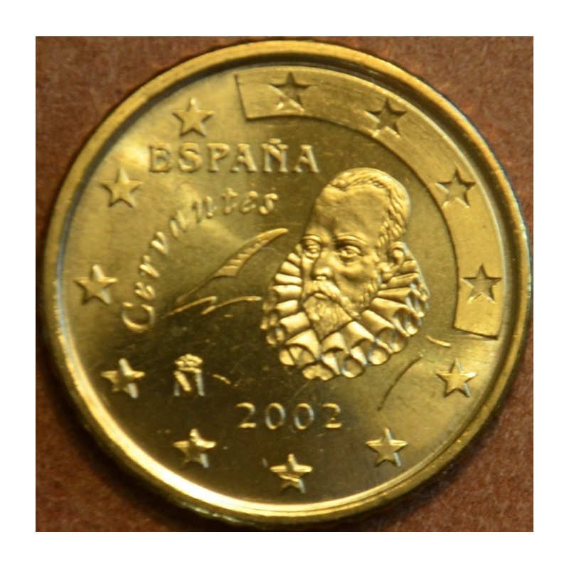 Euromince mince 10 cent Španielsko 2002 (UNC)