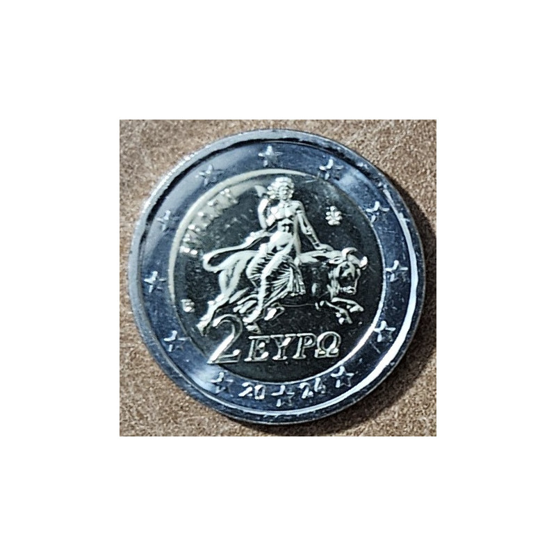 euroerme érme 2 Euro Görögország 2024 (UNC)