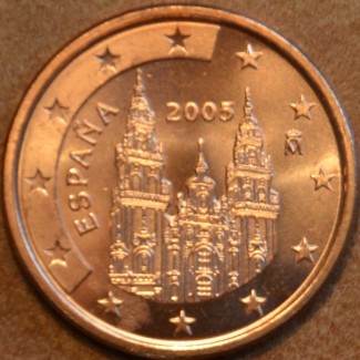 euroerme érme 1 cent Spanyolország 2005 (UNC)