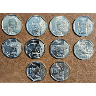 Peru 10x 1 sol (UNC)