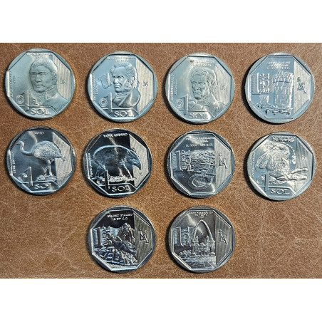 Peru 10x 1 sol (UNC)