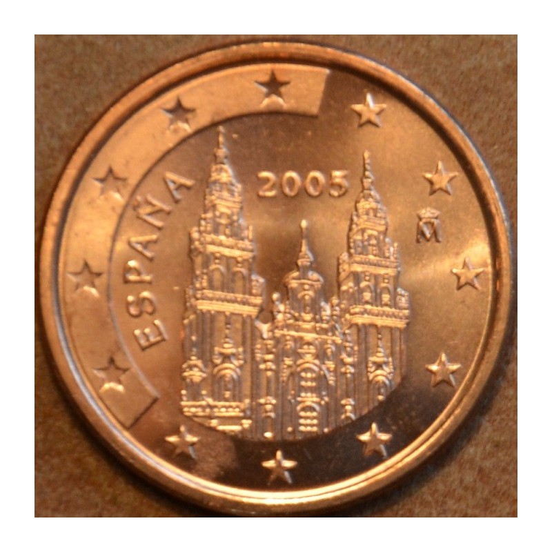 euroerme érme 5 cent Spanyolország 2005 (UNC)