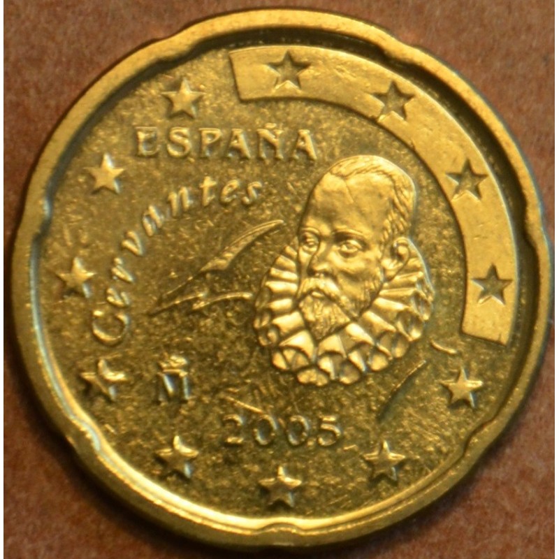 euroerme érme 20 cent Spanyolország 2005 (UNC)