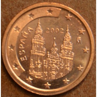 euroerme érme 1 cent Spanyolország 2002 (UNC)