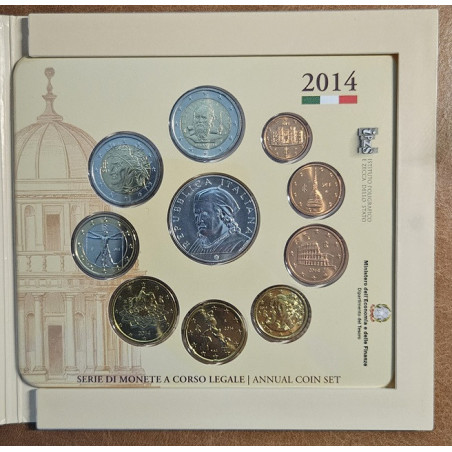 eurocoin eurocoins Italy 2017 official set with commemorative 2 Eur...