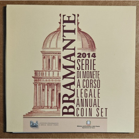 eurocoin eurocoins Italy 2017 official set with commemorative 2 Eur...