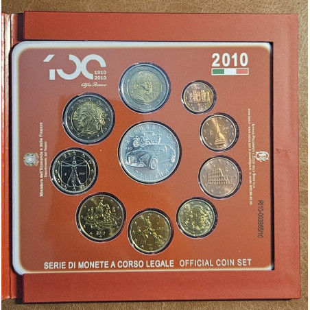 Italy 2010 - 10 coin official set Alfa Romeo (BU)