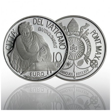 10 Euro Vatikán 2024 - S. Bartolomeo (Proof)