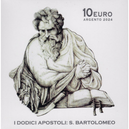 10 Euro Vatican 2024 - S. Bartolomeo (Proof)
