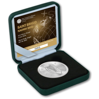 15 Euro Írsko 2024 - Svätá Brigita (Proof)