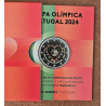 2 Euro Portugalsko 2024 - Účasť na 33. olympijských hrách (Proof)