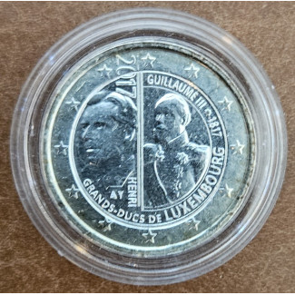 euroerme érme 2 Euro Luxemburg 2017 - III. Vilmos nagyherceg (színe...