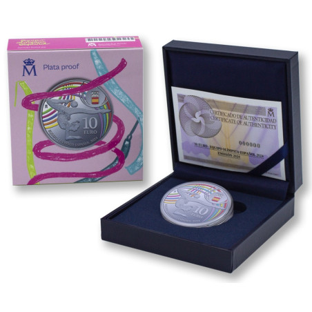 10 Euro Španielsko 2024 - Olympijský team (Proof)