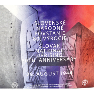 Szlovákia 2024 - 8 részes forgalmi sor - A szlovák nemzeti felkelés (BU)