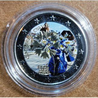 2 Euro Észtország 2024 - Búzavirág III. (színezett UNC)