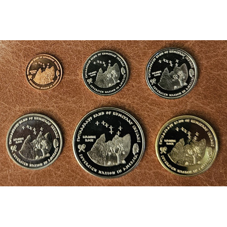 eurocoin eurocoins USA set of coins of tribe Ewiiaapaayp 2014 (UNC)