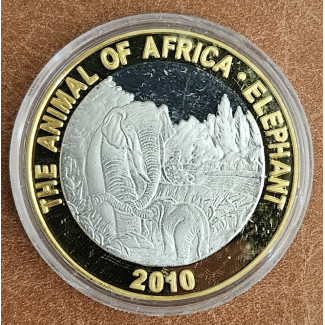 Észak-Korea 20 Won 2010 - Elefánt (Proof)