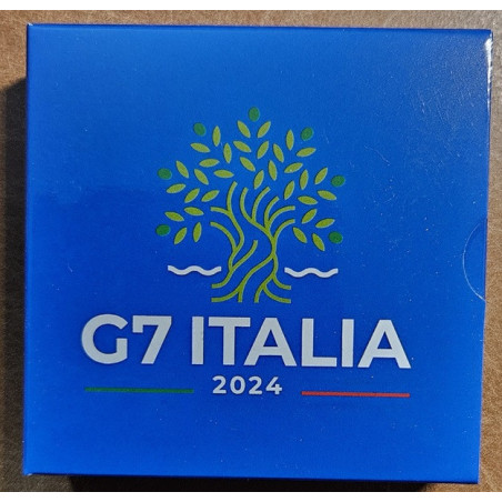 3 Euro Taliansko 2024 - Predsedníctvo G7 (BU)