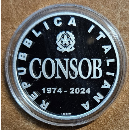 5 Euro Olaszország 2024 - A CONSOB alapításának 50. évfordulója (Proof)