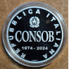 5 Euro Italy 2024 - 50th Anniversary of the foundation of CONSOB (Proof)