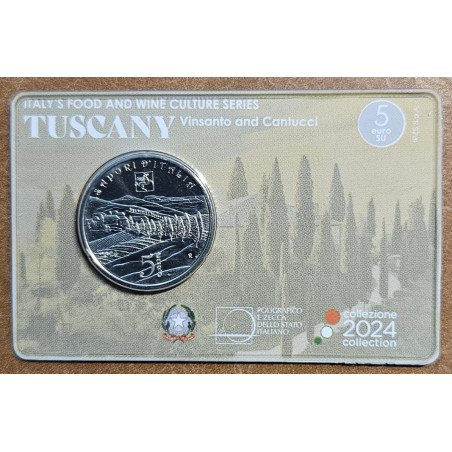 5 Euro Italy 2024 - Toscana: Vinsanto e Cantucci (BU)