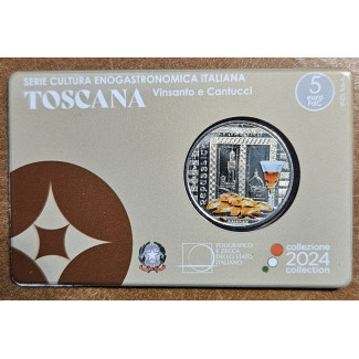 5 Euro Olaszország 2024 - Toscana: Vinsanto e Cantucci (BU)