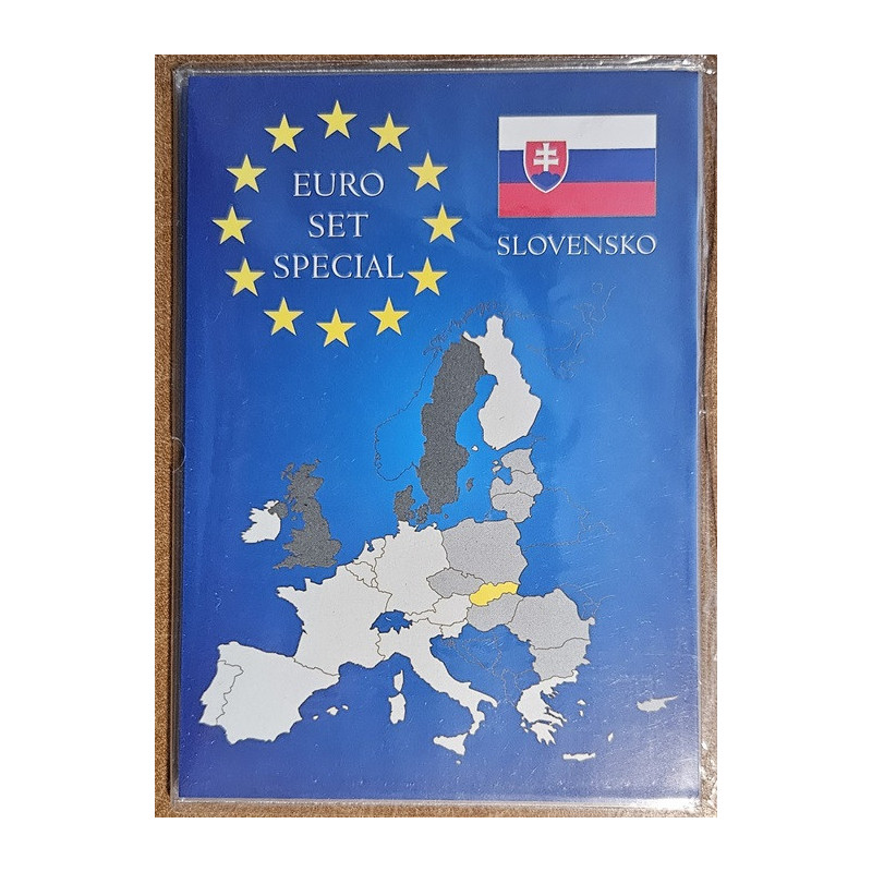 Papierové púzdro na 1 Slovensku sadu (8 mincí)